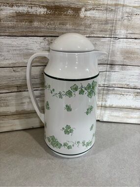 Vintage Corning Thermique thermos coffee urn “CALLAWAY” pattern
